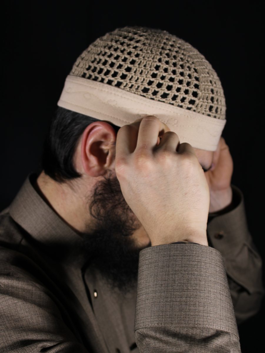 Ägyptische Mütze Kuffi Creme