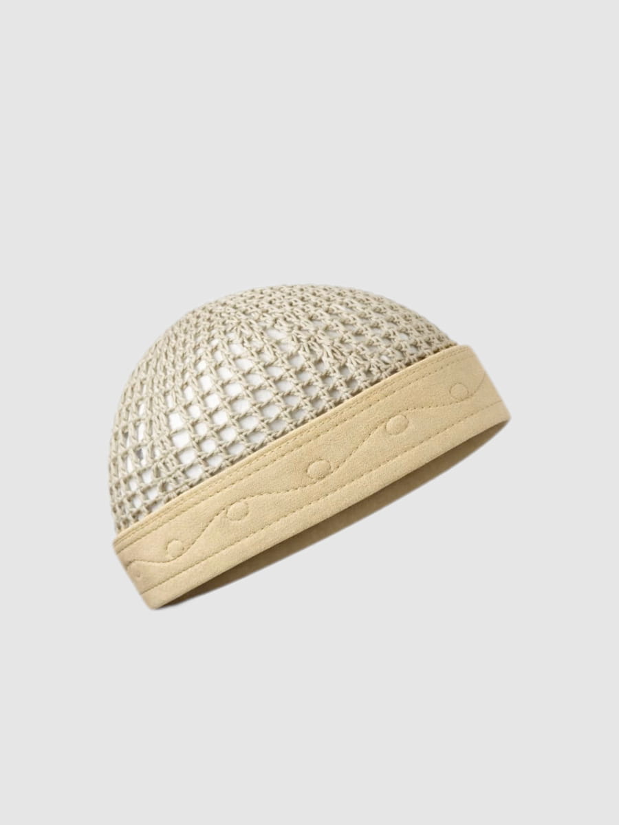 Ägyptische Mütze Kuffi Creme