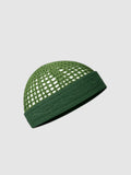Kufi egipcio de algodón en verde