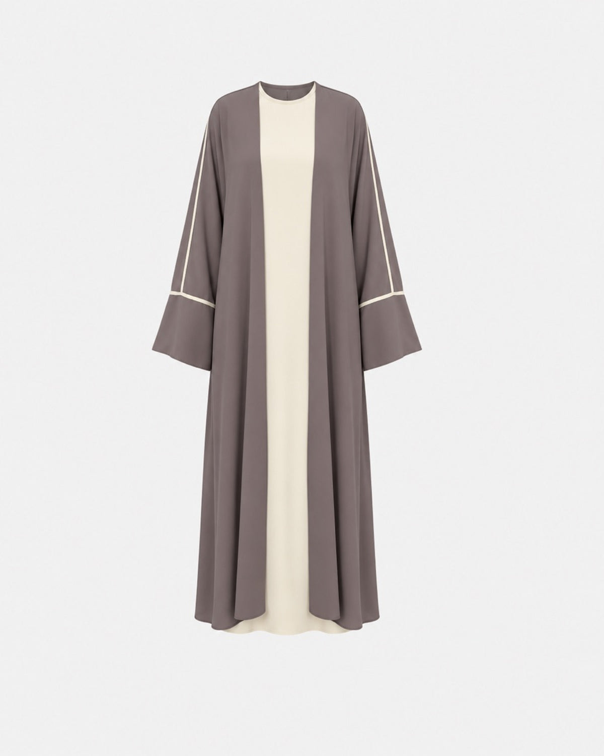 Kimono con vestido de tirantes de seda de Medina de dos piezas