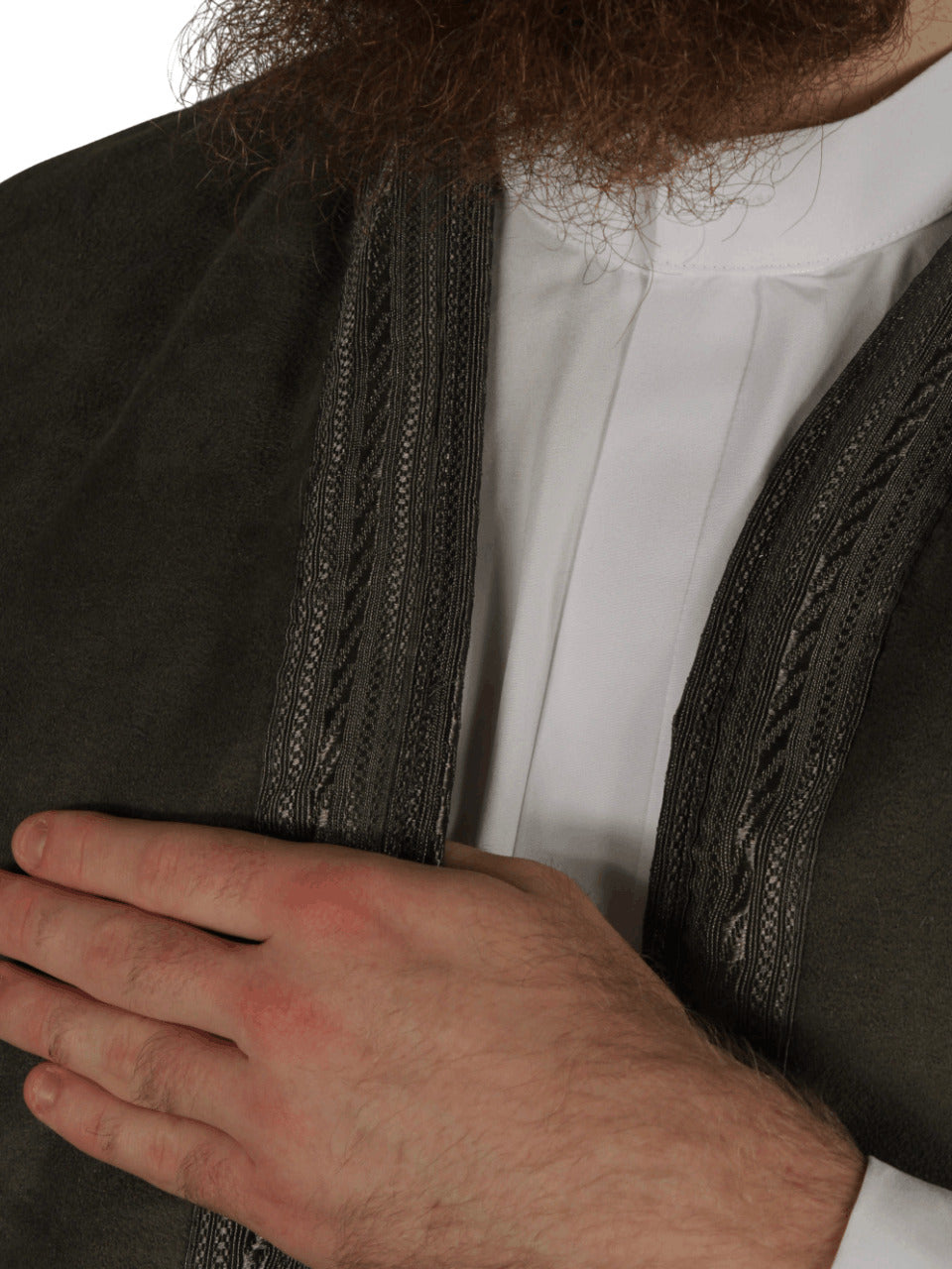 Farwa Weste mit Innenfutter Grau