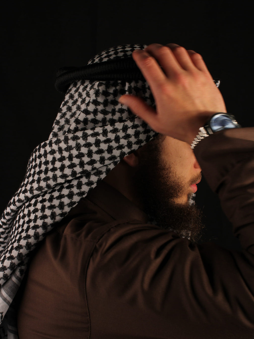 Ghuthra in Schwarz-Weiß