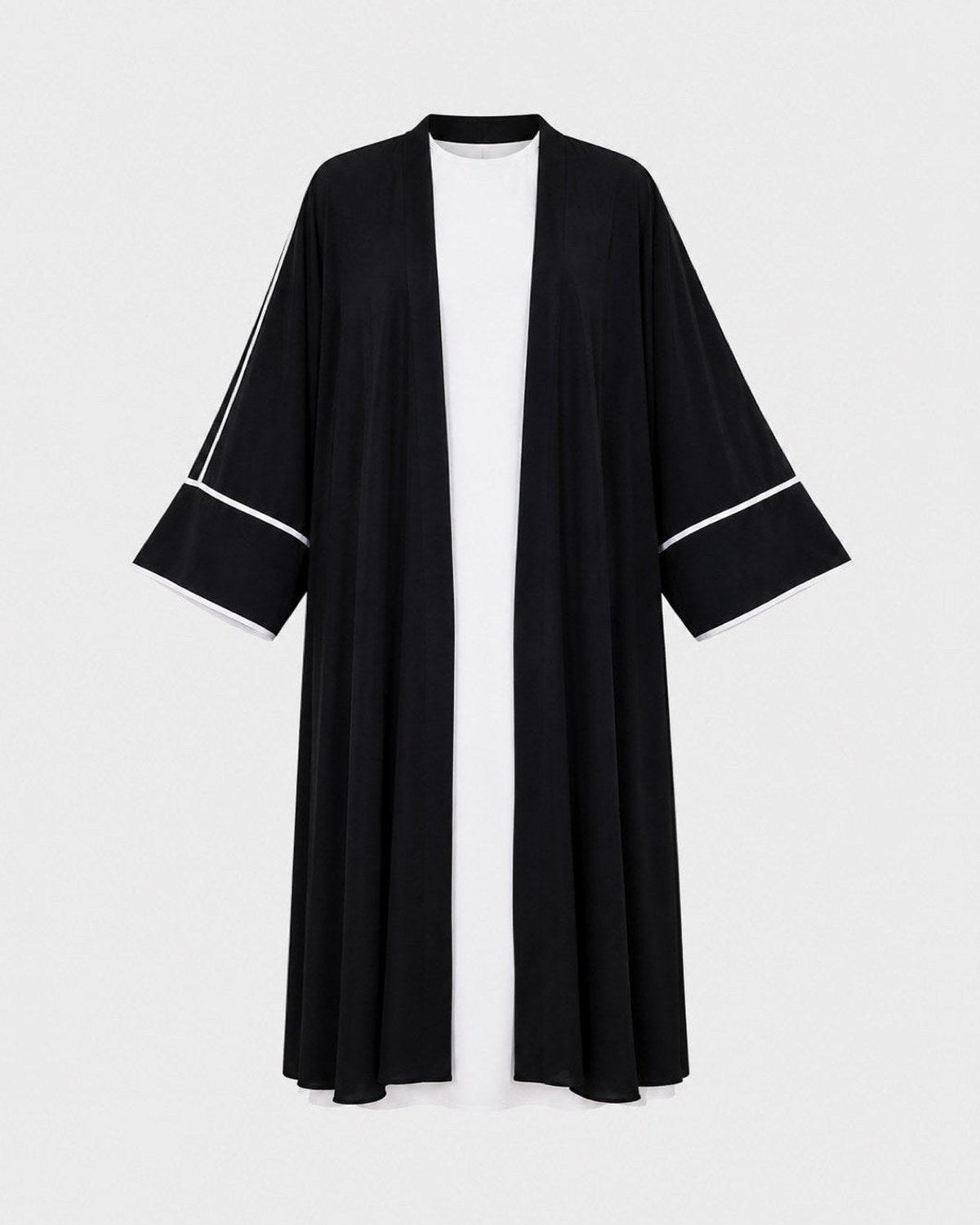 Kimono con vestido de tirantes de seda de Medina de dos piezas