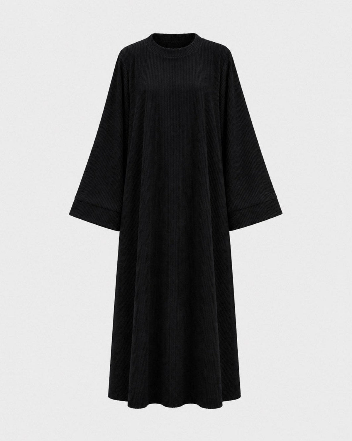 Abaya larga de pana para invierno