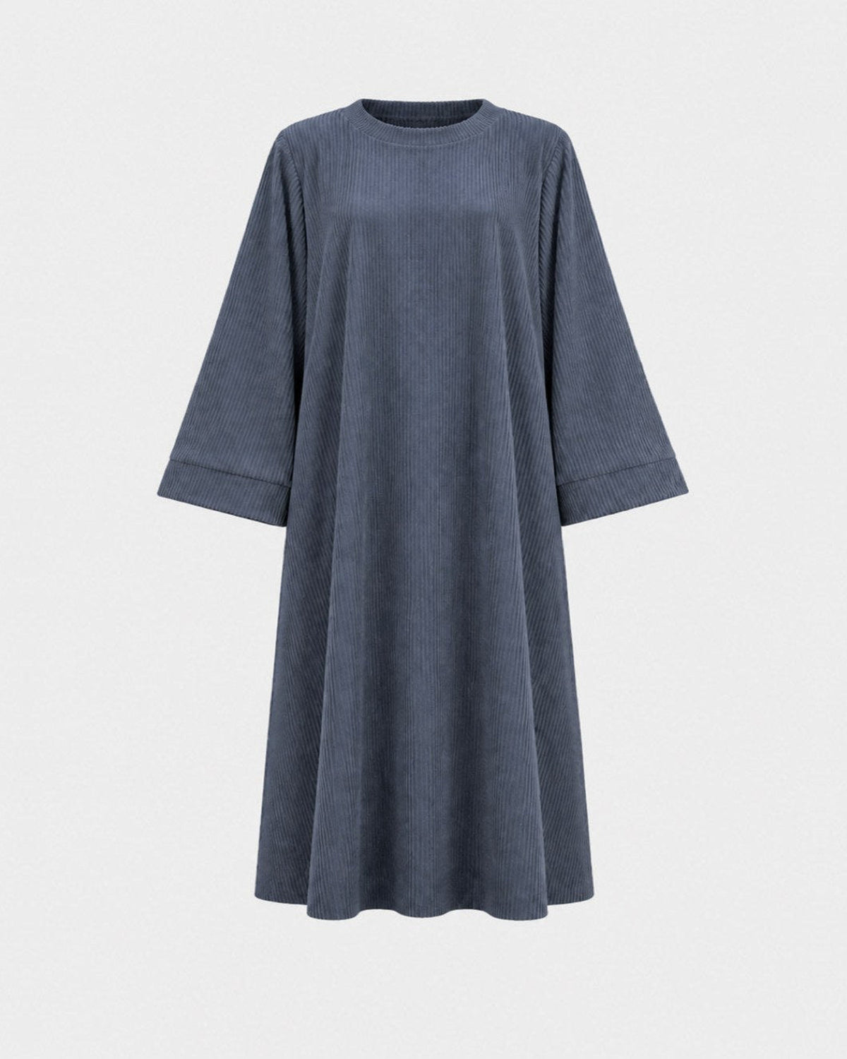 Abaya larga de pana para invierno