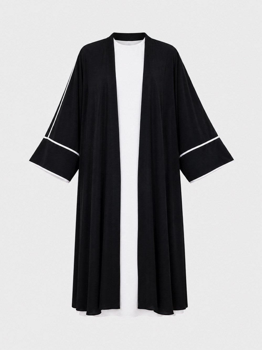 Kimono mit zweiteiligem Seidentanktop von Medina 2373pk – Farb- und Detailansicht 2