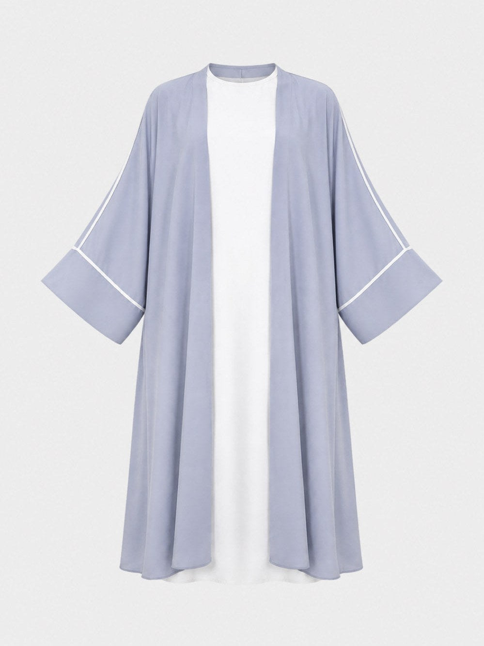Kimono mit zweiteiligem Seidentanktop von Medina 2373pk – Farb- und Detailansicht 3