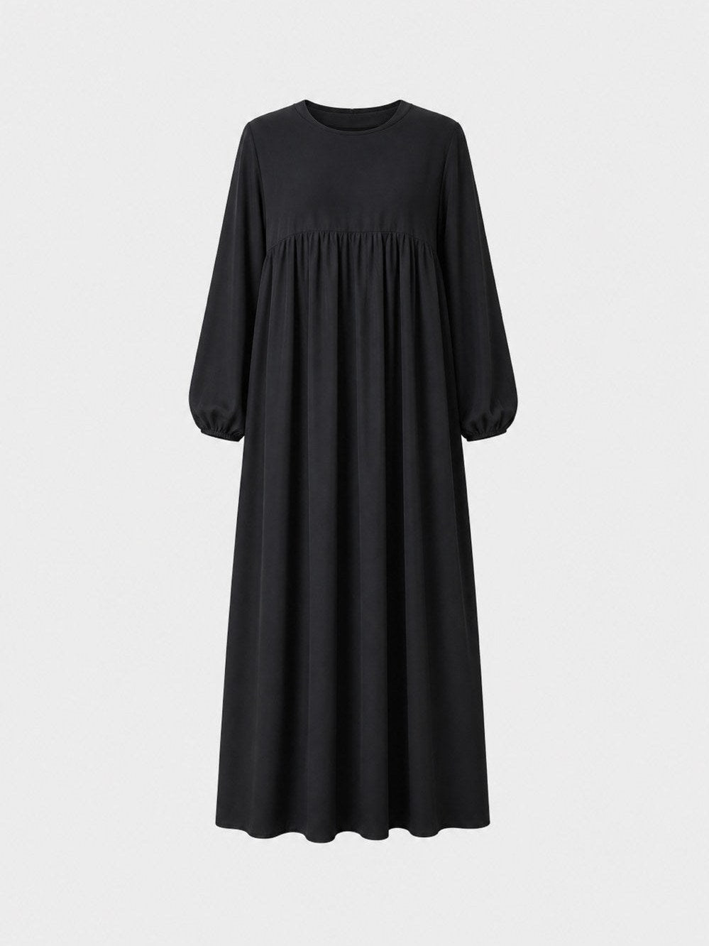 Lange Medina-Seidenabaya mit Ballonärmeln, Ref: 2379pk – Farb- und Detailansicht 19